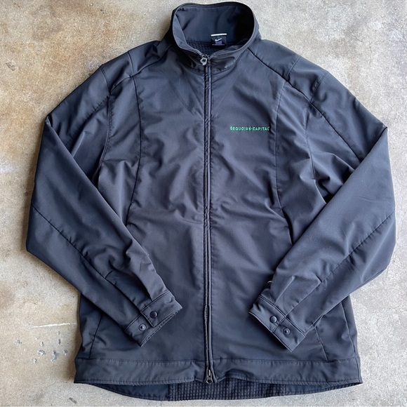 Nike Golf Fit Storm Mens jacket size large zip up thermal lining Preowned winter - Picture 7 of 7